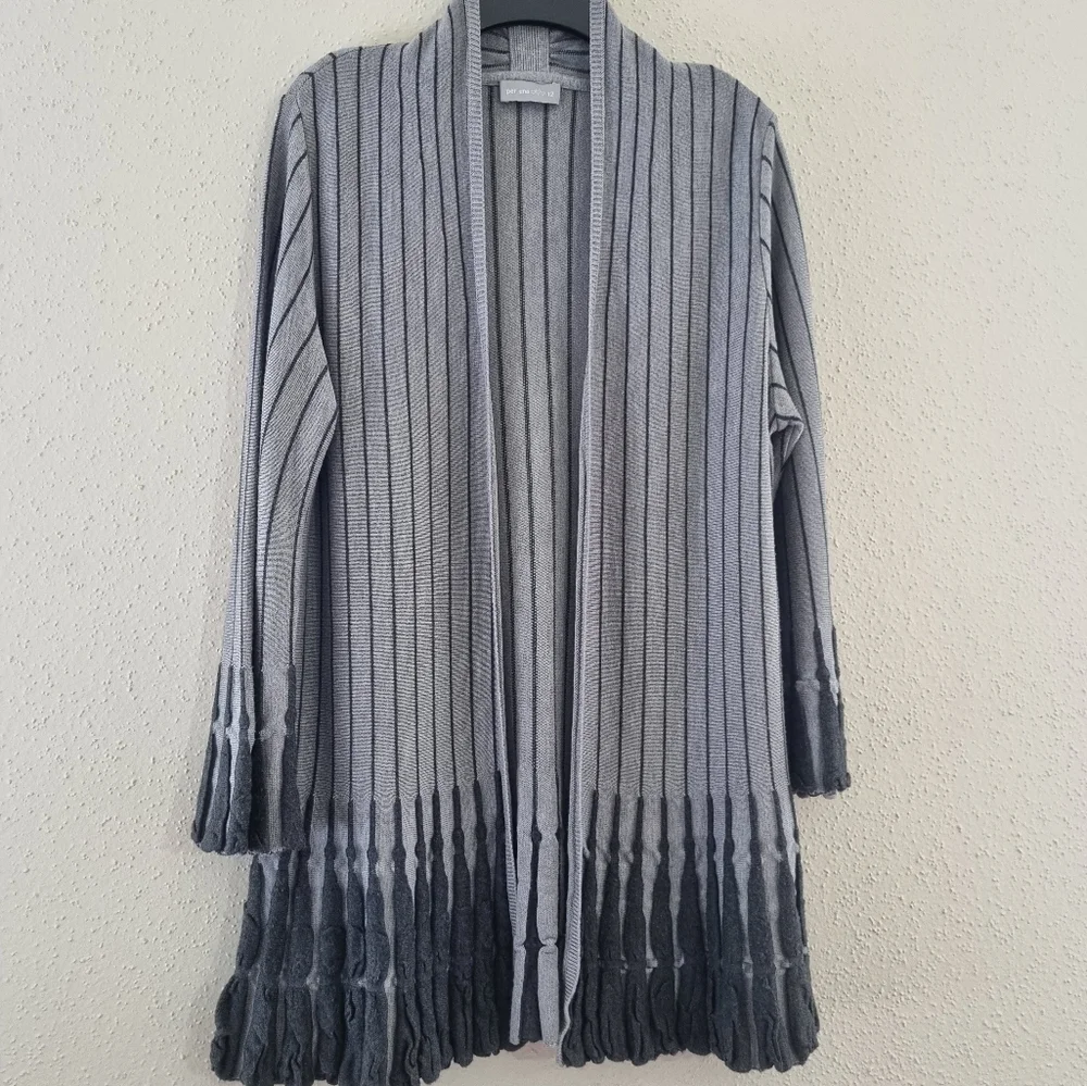 per una patternless gray jumpers and cardigans for women Size M - Picture 7 of 7